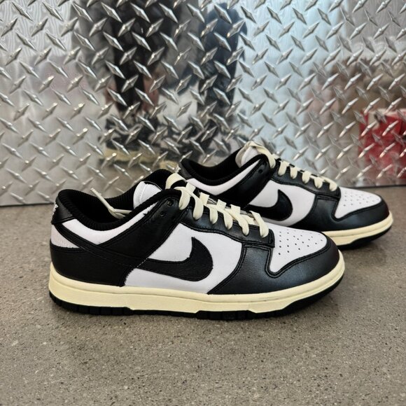 🐼 NIKE Dunk Low PRM "Panda" – Women's Size 6.5 White / Black - Coconut Milk 🐼 - Picture 5 of 10
